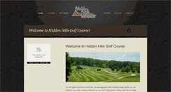 Desktop Screenshot of hiddenhillsgolf.com