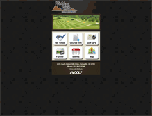 Tablet Screenshot of hiddenhillsgolf.com